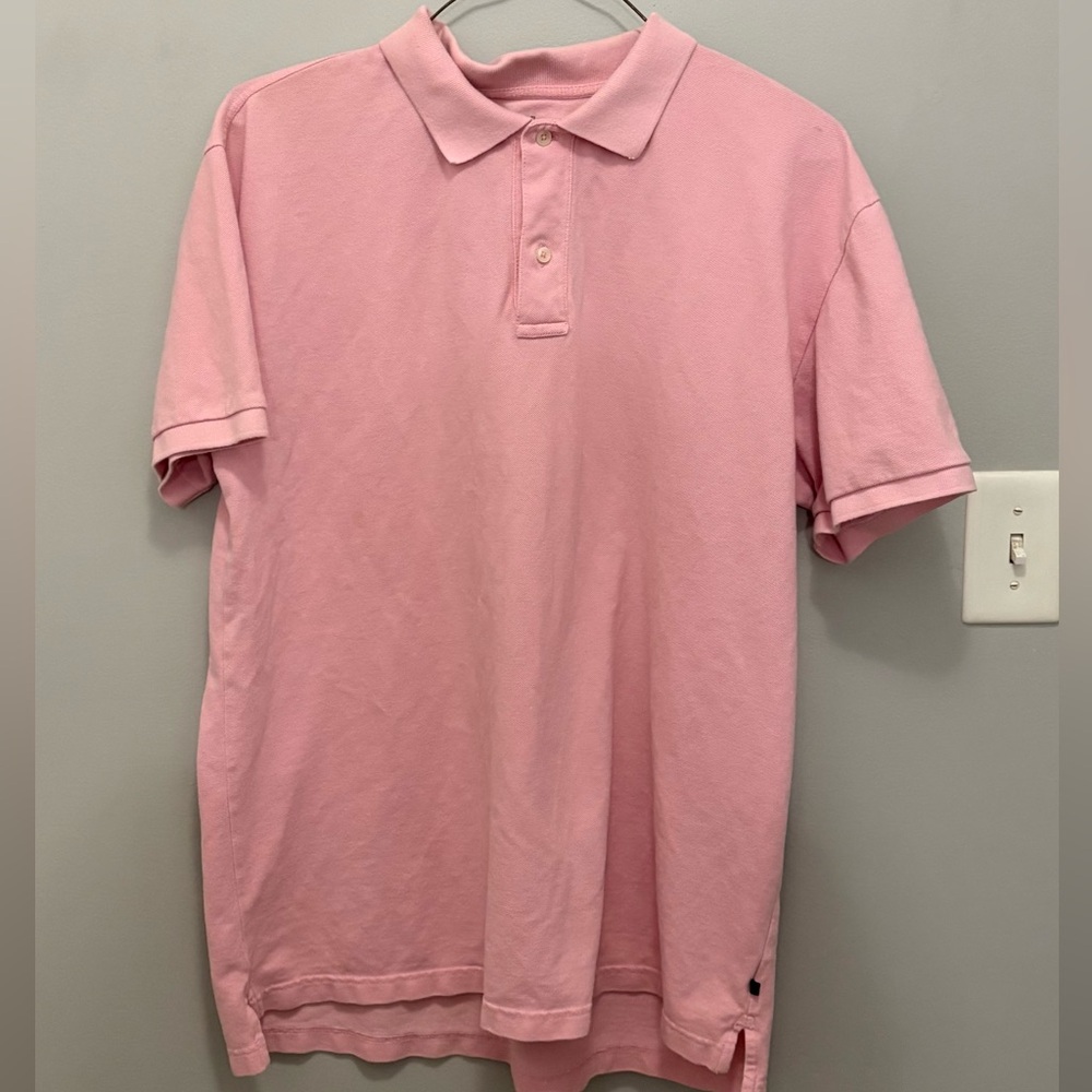 GAP Light Pink Classic Polo Shirt